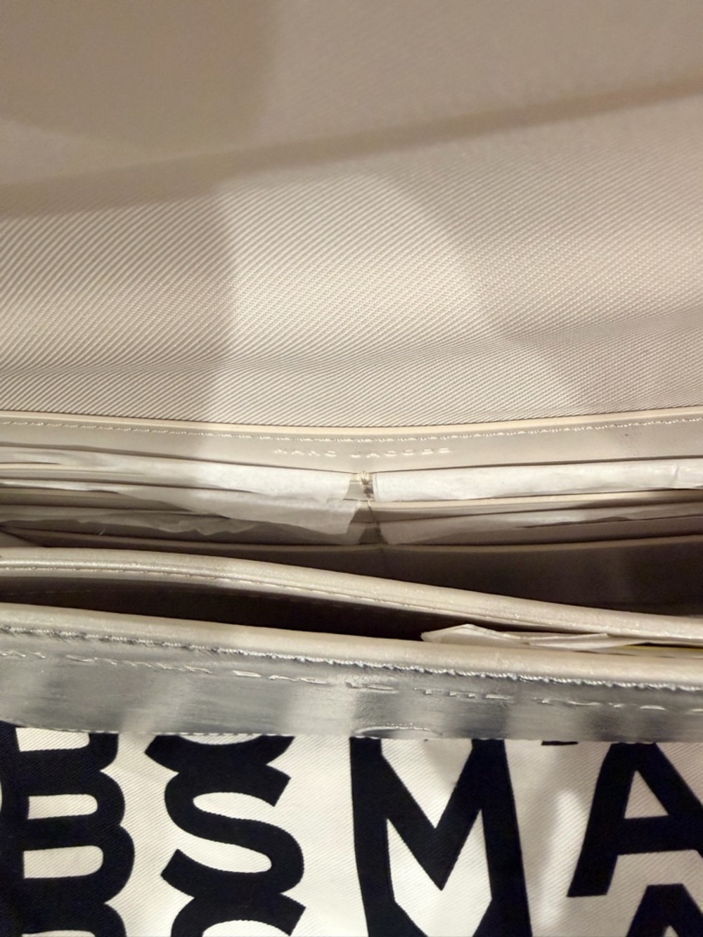 Marc Jacobs Silver Mini Bag - Picture 4 of 9